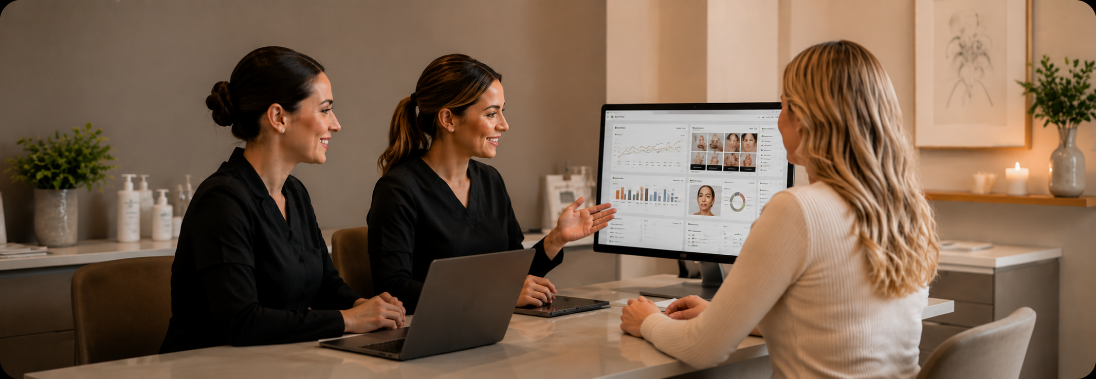 Aesthetic Brando - marketing built around how patients book